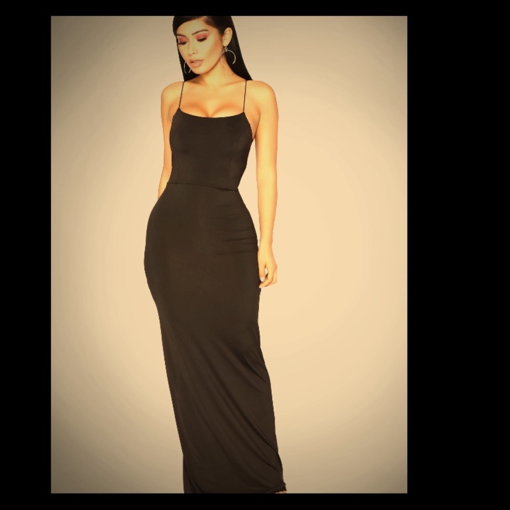 NWT Black Maxi Dress